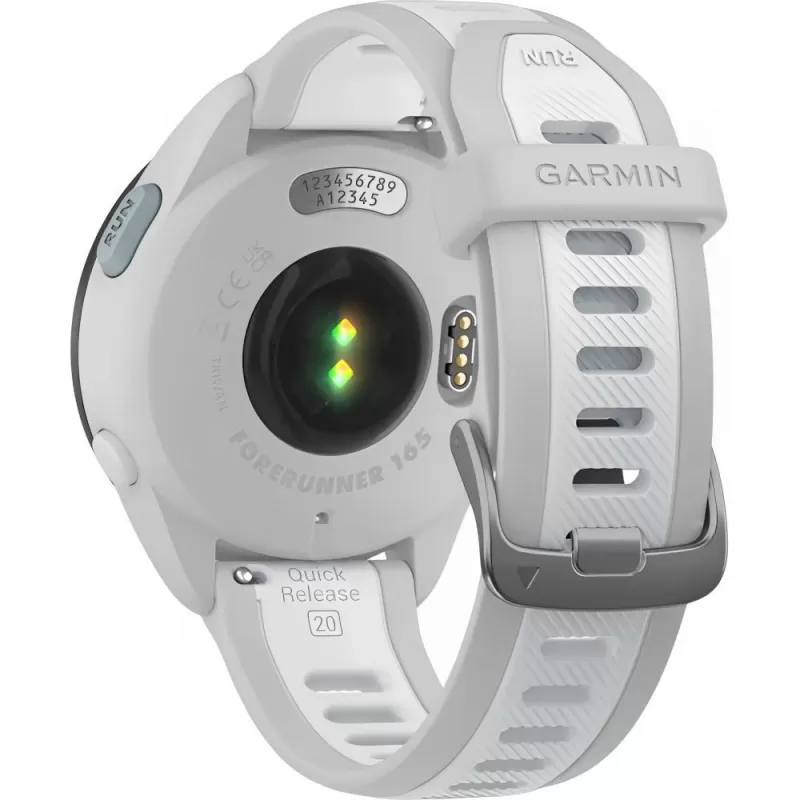 Reloj GPS Garmin Forerunner 165 AMOLED - Mist Gray/Whitestone (010-02863-AB)