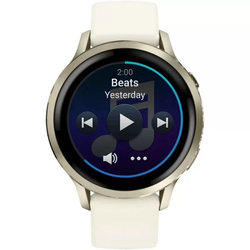 Reloj GPS Garmin Venu 4 41mm - Gold/Bone (010-03013-00)