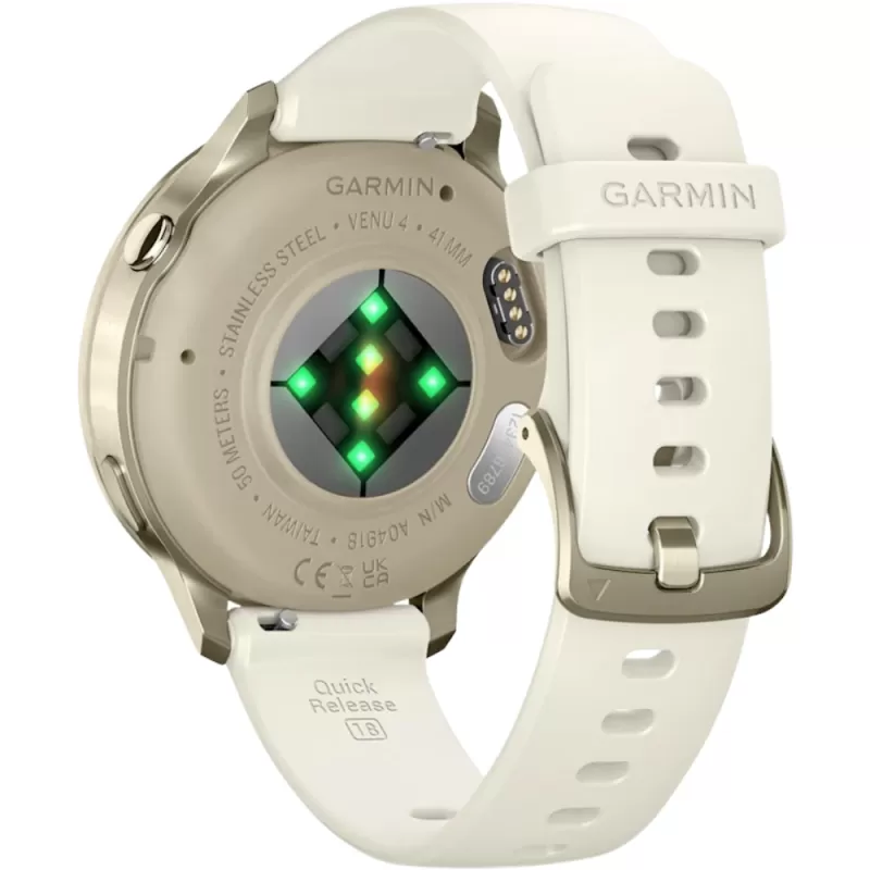 Reloj GPS Garmin Venu 4 41mm - Gold/Bone (010-03013-00)