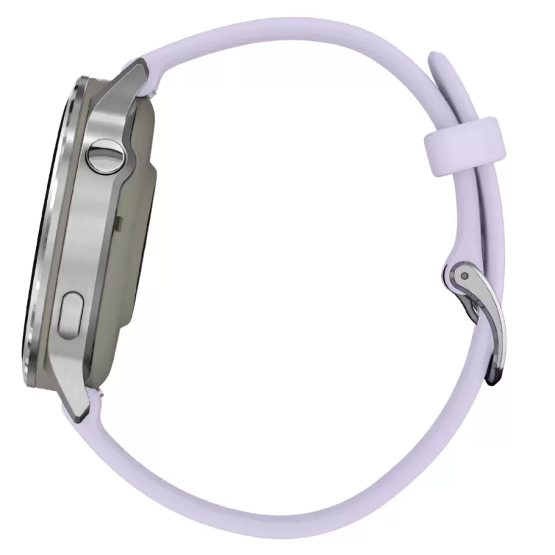 Reloj GPS Garmin Venu 4 41mm - Silver/Purple (010-03013-01)