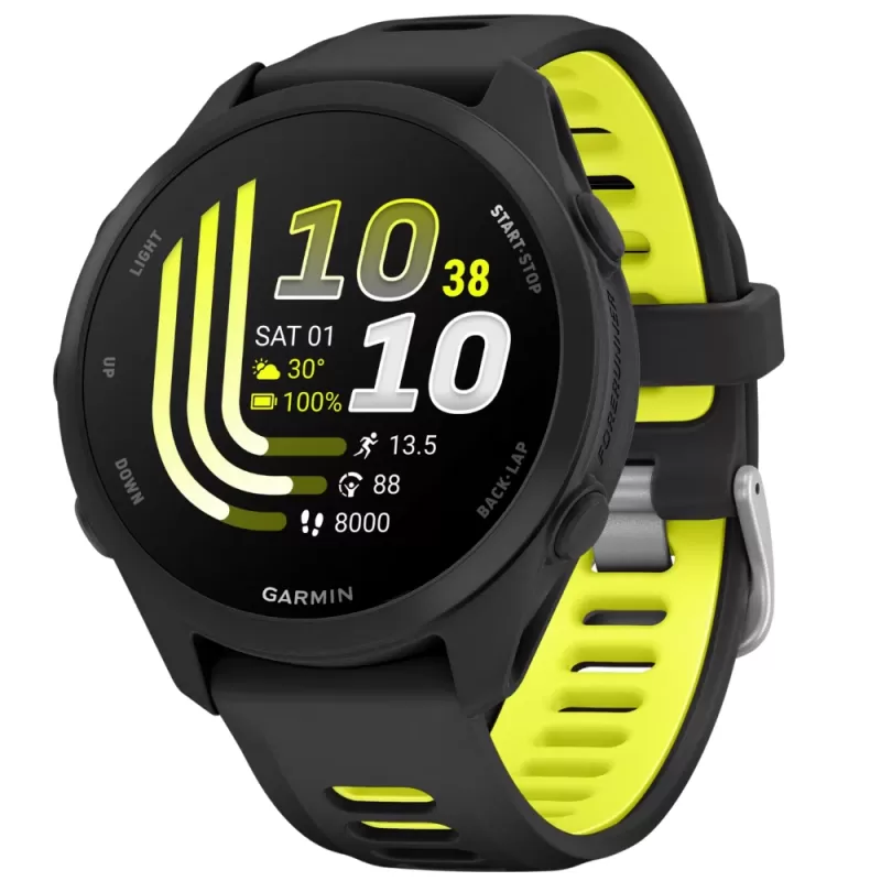 Reloj GPS Garmin Forerunner 170 Music 43mm - Black...
