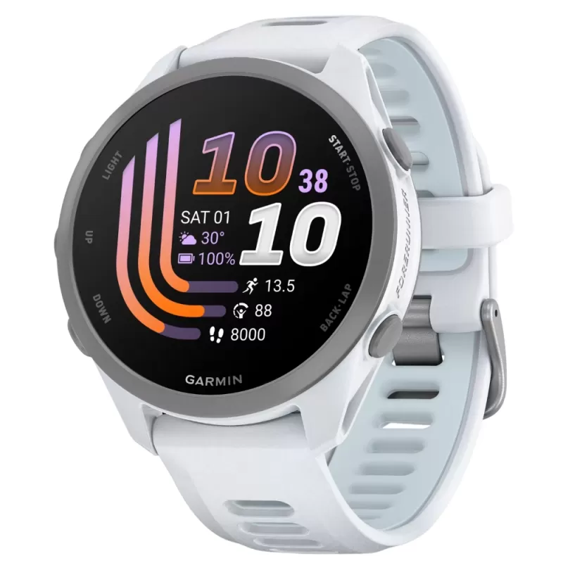 Reloj GPS Garmin Forerunner 170 Music 43mm - White...