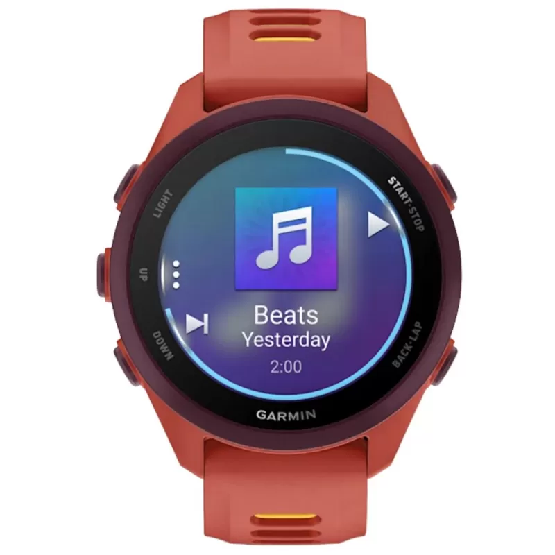 Reloj GPS Garmin Forerunner 170 Music 43mm - Red Pink/Mango (010-03920-13)