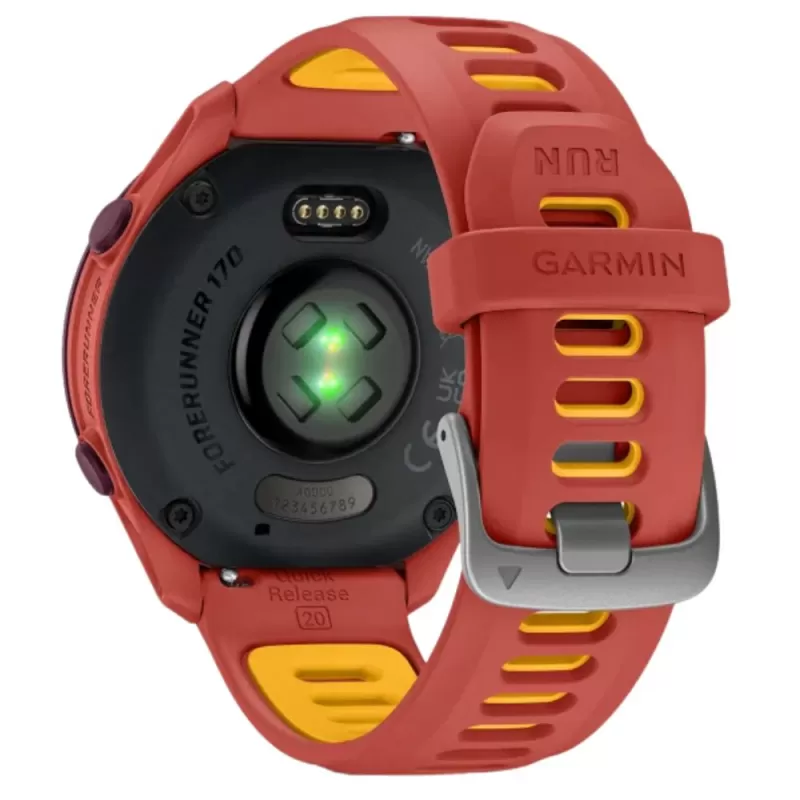 Reloj GPS Garmin Forerunner 170 Music 43mm - Red Pink/Mango (010-03920-13)