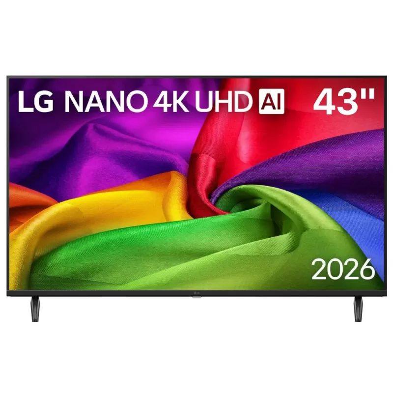 Smart TV LED LG 43" Nano 43NU800BPSC 4K Ultra...