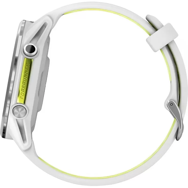 Reloj GPS Garmin Forerunner 970 - Titanium Whitestone/Translucent Amp Yellow (010-02969-01) 