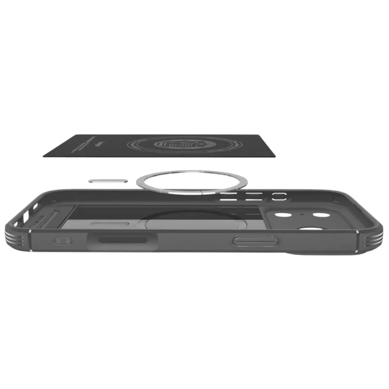 Capa Spigen iPhone 17/18 Pro Max Core Armor MagFit ACS09672 - Marble Gray