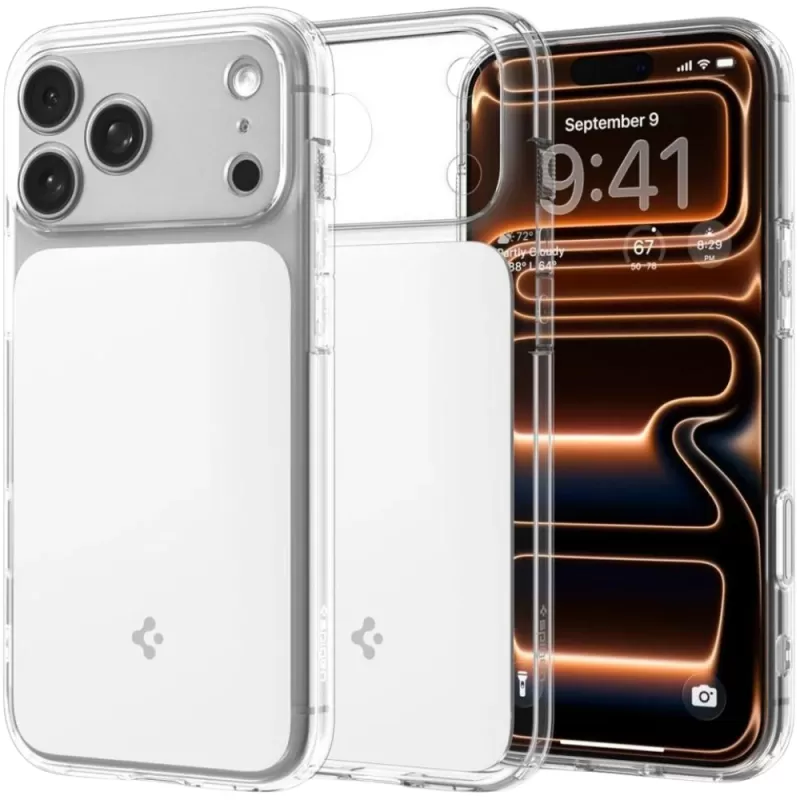 Capa Spigen iPhone 17 Pro Max Ultra Hybrid T MagFit ACS10280 - Glossy White