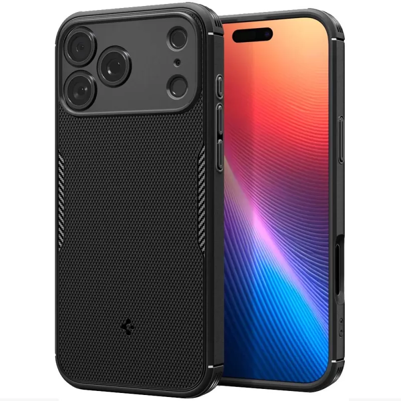 Capa Spigen iPhone 17/18 Pro Max Core Armor MagFit ACS09596 - Matte Black