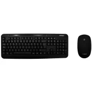 Teclado + Mouse Wireless Sate AK-725G - Black (Esp...