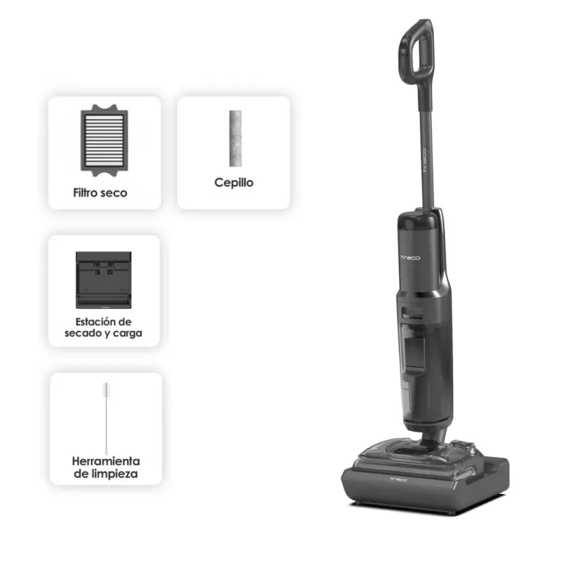 Aspirador/Fregador Tineco Floor One S7 Stretch Steam SW130100DE 220V - Black