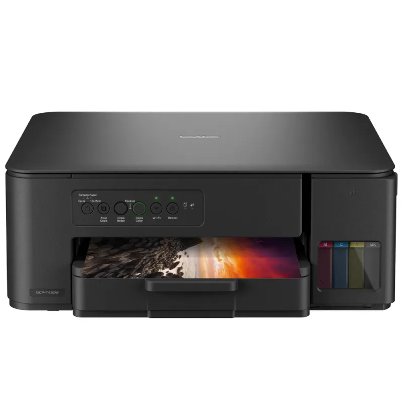Impresora Multifuncional Brother DCP-T430W Wi-Fi 2...