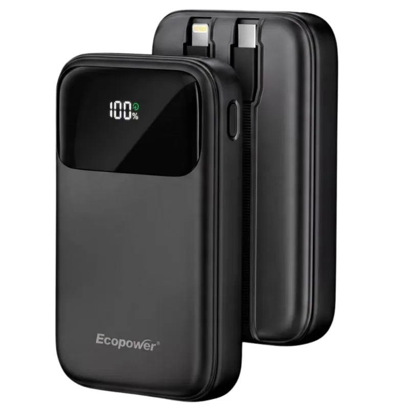 Cargador Portátil Ecopower EP-C532 12.000mAh - Black