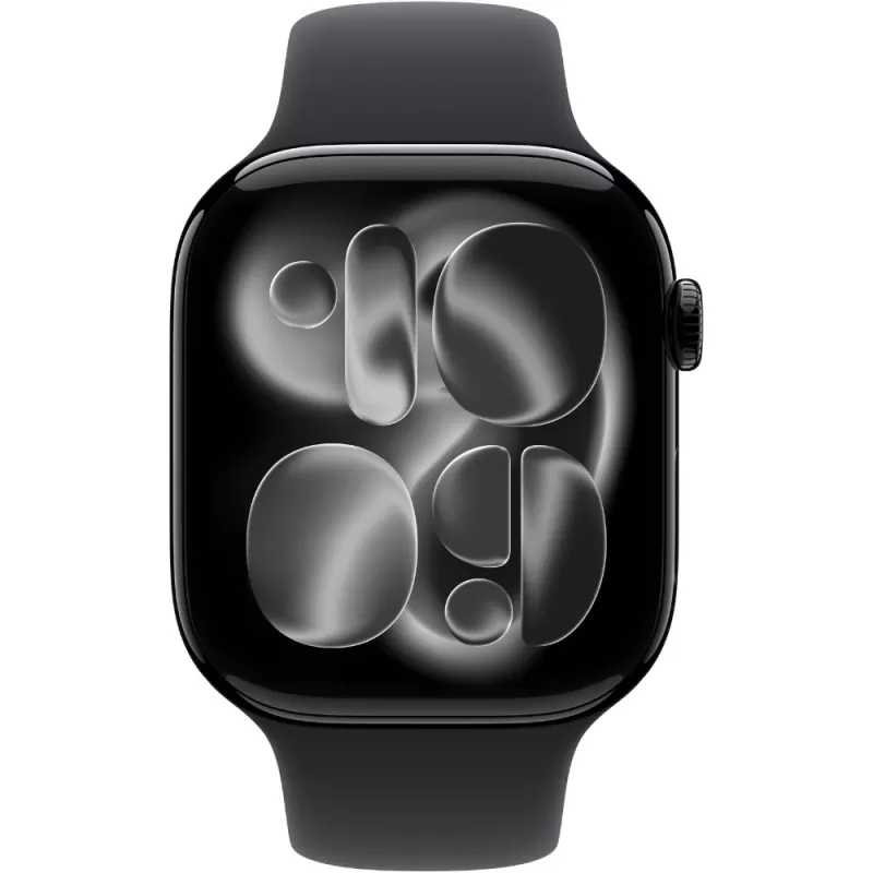Apple Watch Series 11 MEUX4LW/A 46mm GPS - Jet Black Aluminum/Black Sport Band