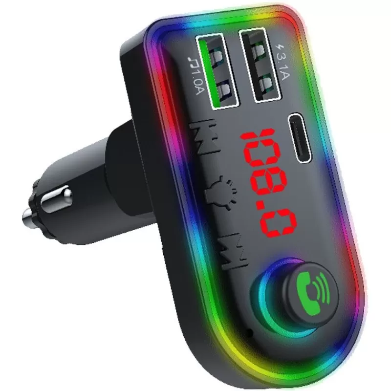Transmisor Sate A-MP43 Bluetooth - Negro