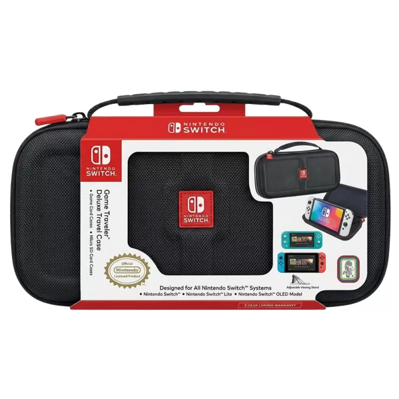 Estuche RDS para Nintendo Switch Game Traveler Deluxe System - Black (NNS40)