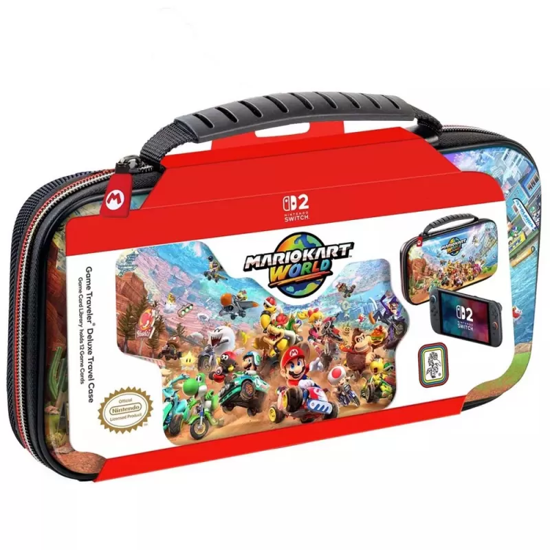 Estuche RDS para Nintendo Switch 2 Game Traveler Deluxe - Mario Kart World (NS212MKW)