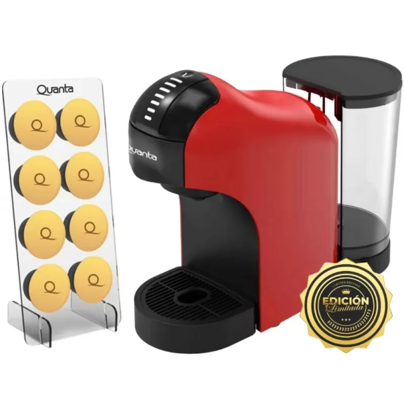 Cafetera Eléctrica Multi Cápsulas Quanta Pure Fl...