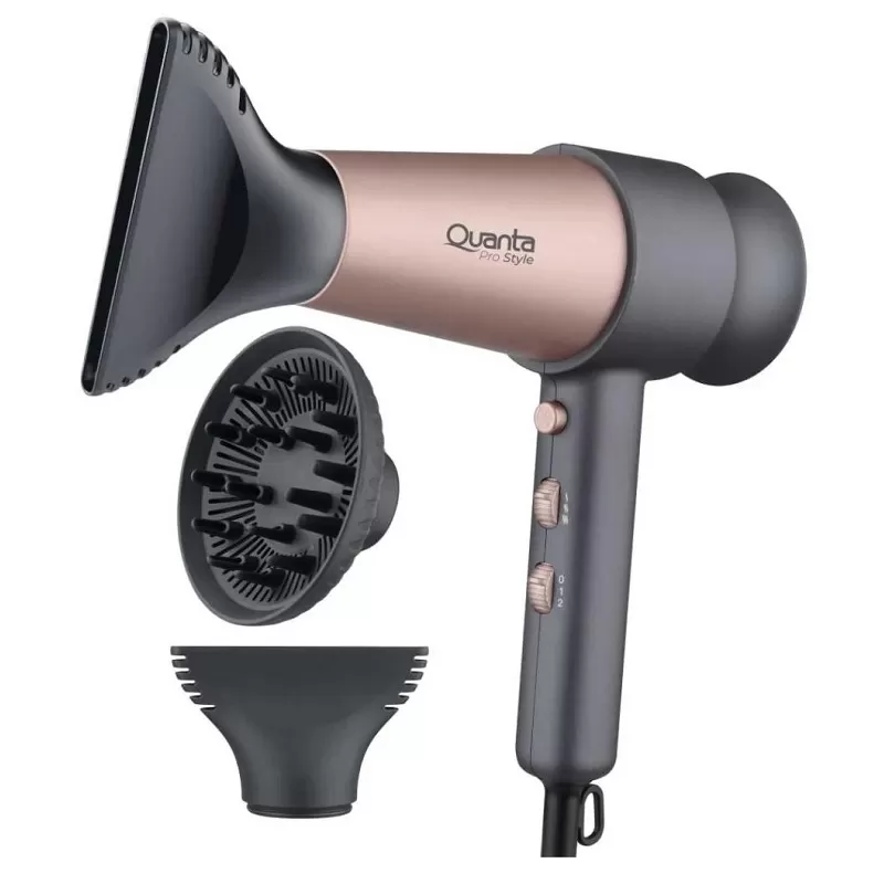 Secador de Cabello Quanta QTSPS200 Pro Style 2000W...