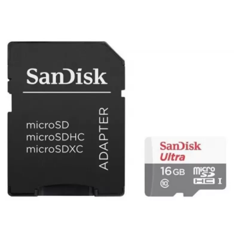 Memoria Micro SD SanDisk Ultra 16GB 80MB/s Class 1...