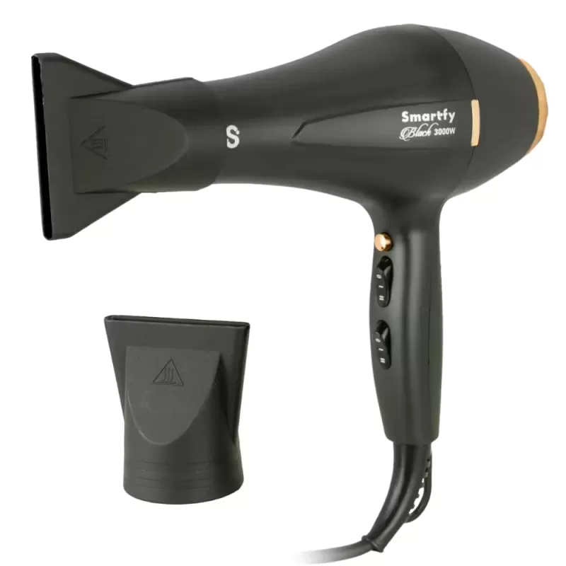Secador de Cabello Smartfy Black SM04 3000W 220V - Black