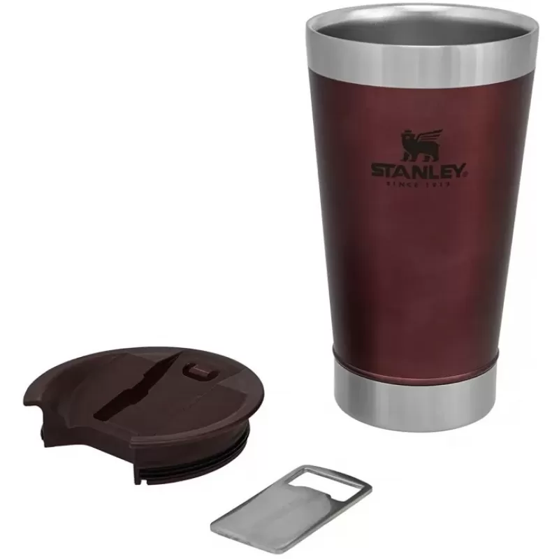 Vaso Térmico Stanley The Stay Chill Beer Pint 473ml - Bordo