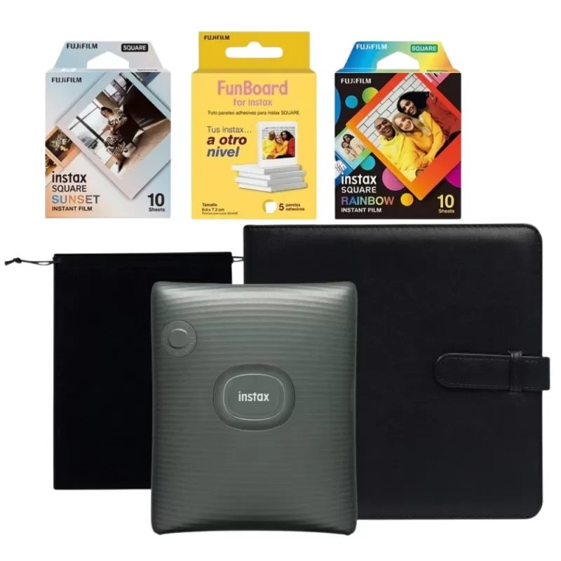Kit Impresora Fujifilm Instax Square Link (6 PCS) ...