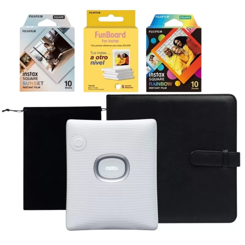 Kit Impresora Fujifilm Instax Square Link (6 PCS) ...