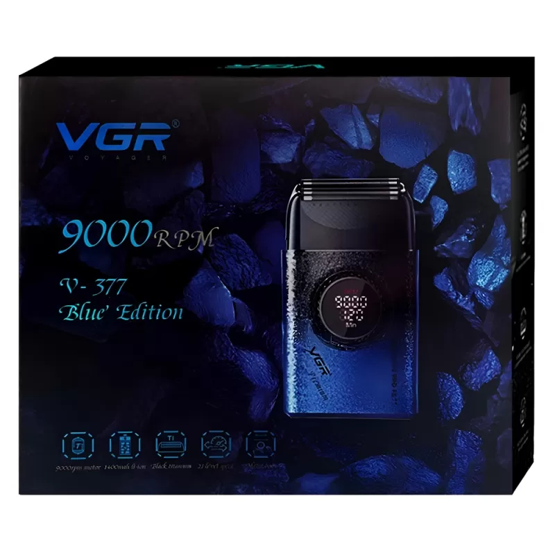 Barbeador Voyager V-377 - Blue