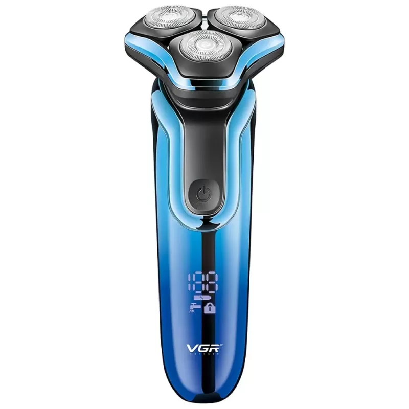 Barbeador Voyager Men Shaver V-313 - Black/Blue