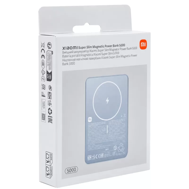 Cargador Portátil Magnetic Xiaomi Super Slim WPB0507S 5000mAh - Blue