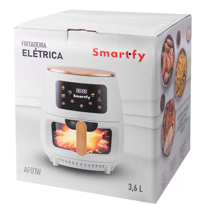Air Fryer Smartfy AF01W 1400W 3.6L 220V - White