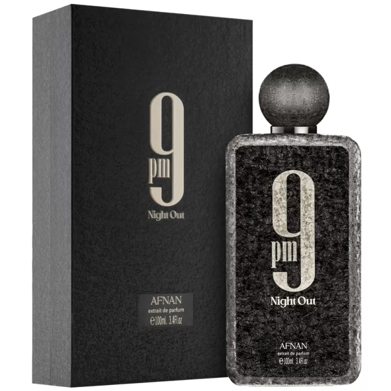 Perfume Afnan 9pm Night Out Extrait Unisex - 100mL