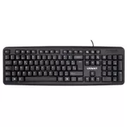 Teclado Sate AK-910 USB - Black (Español)