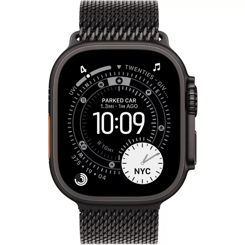 Apple Watch Ultra 3 MF1N4LW/A 49mm (GPS+Celular) - Black Titanium Milansese Loop