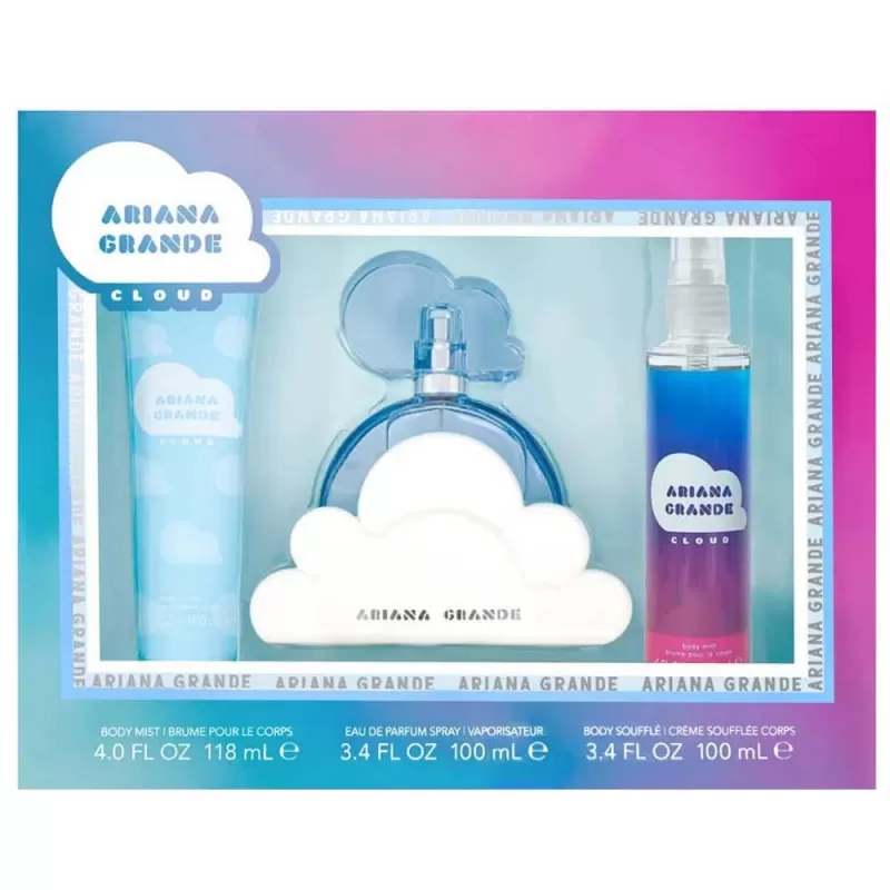 Kit Perfume Ariana Grade Cloud EDP 100mL + Body Mi...