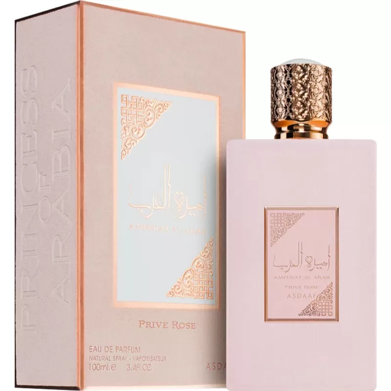 Perfume Asdaaf Ameerat Al Arab Prive Rose EDP Femenino - 100mL
