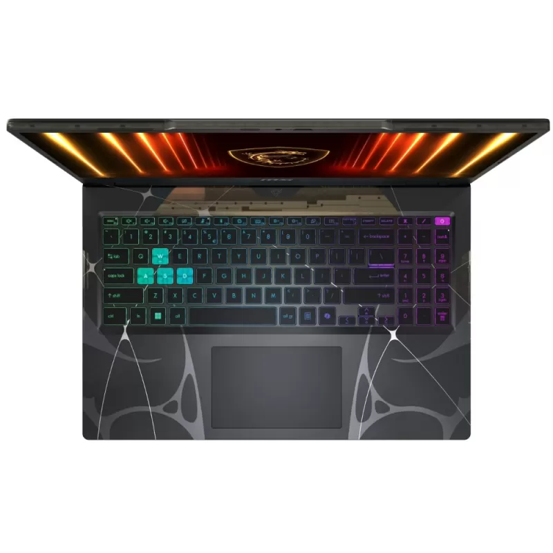 Notebook Gaming MSI Cyborg 15 B2RWFKG-295US 15.6" Intel Core 5 210H 16/512GB W11H RTX5060 8GB - Translucent Black