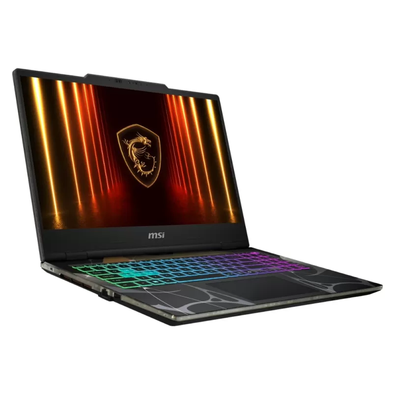 Notebook Gaming MSI Cyborg 15 B2RWFKG-295US 15.6" Intel Core 5 210H 16/512GB W11H RTX5060 8GB - Translucent Black
