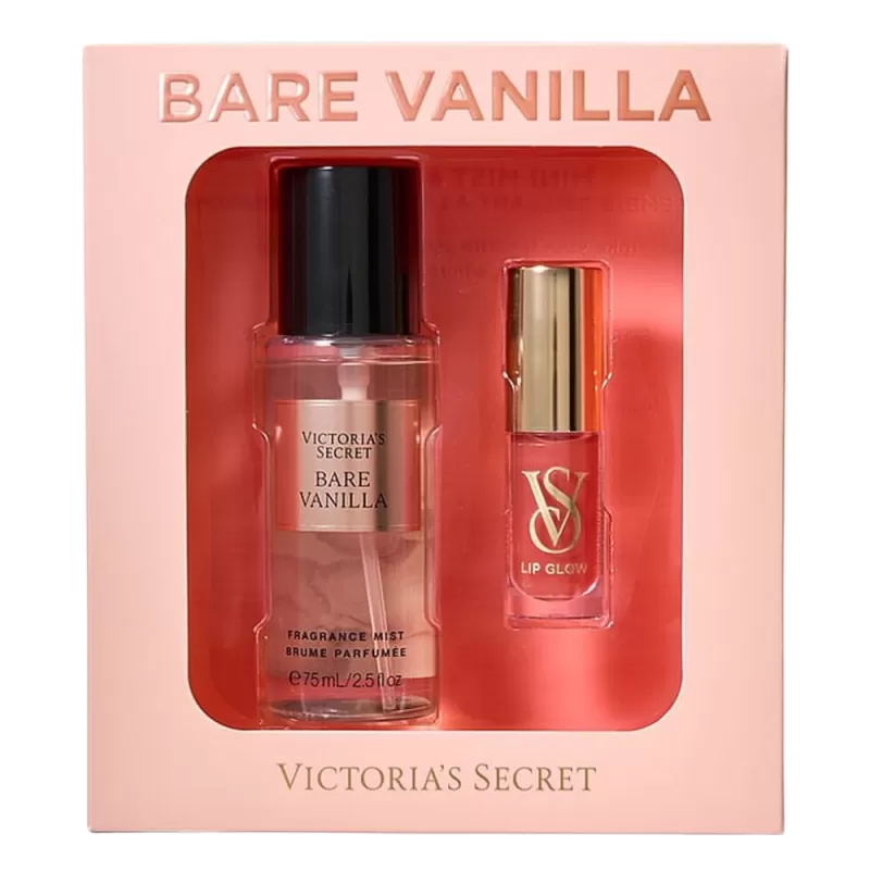 Kit Victoria's Secret Bare Vanilla Body Mist 75mL ...