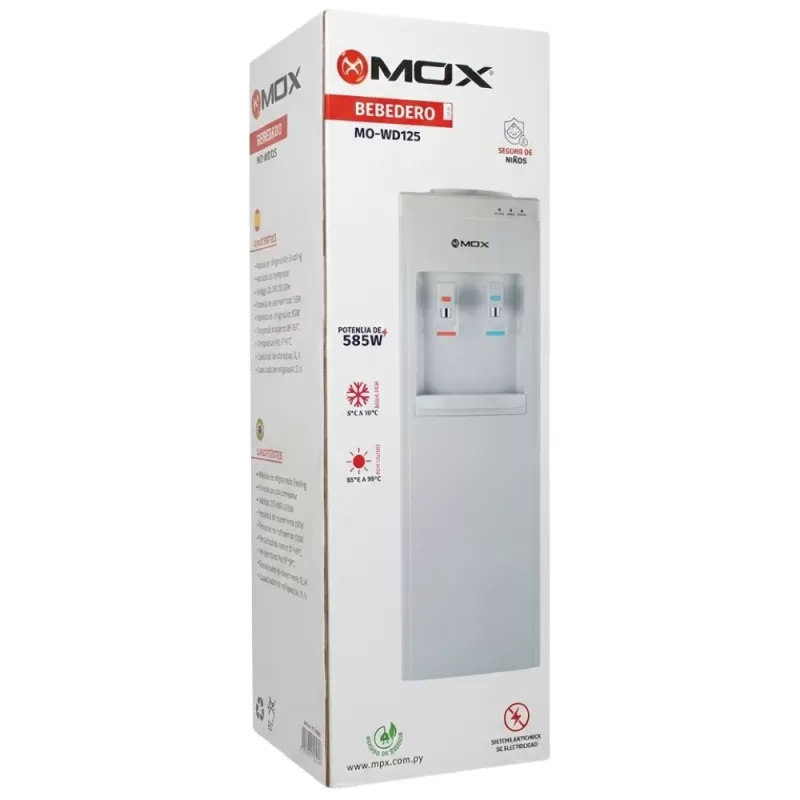 Bebedero Eléctrico Mox MO-WD125 585W 220V - White