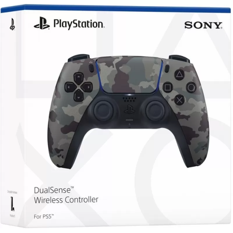 Control Sony DualSense para PlayStation 5 - Gray Camo