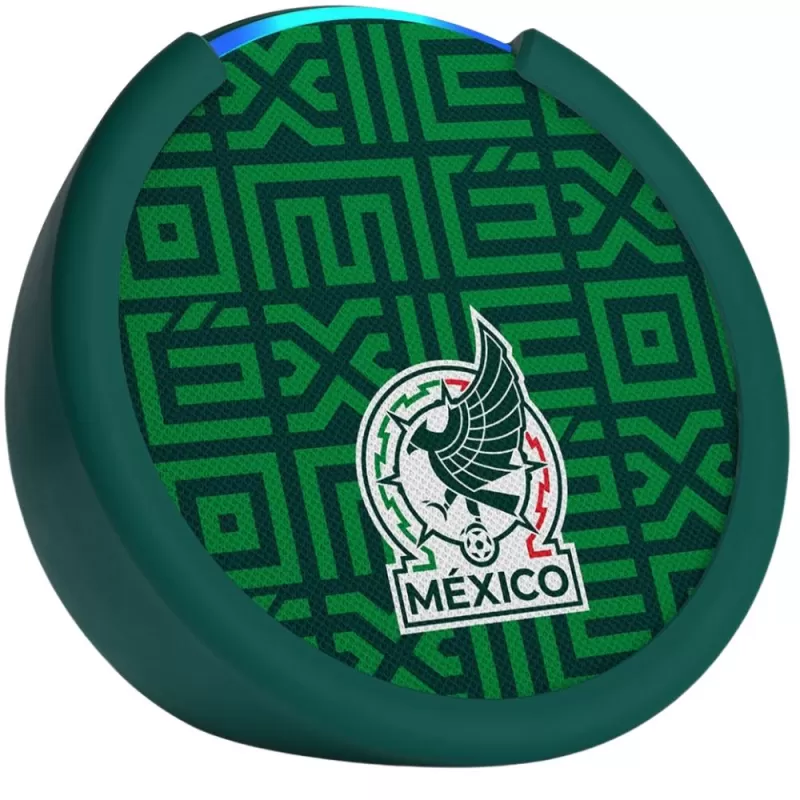 Speaker Amazon Echo Pop Selección Nacional de México (Soccer Edition) With Alexa - Green