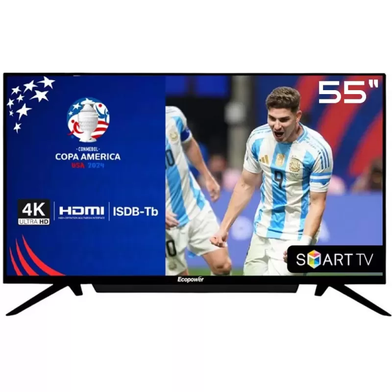 Smart TV LED 55" Ecopower EP-TV055 4K Ultra H...