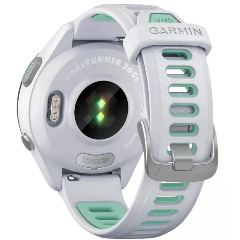 Reloj GPS Garmin Forerunner 265S AMOLED - Whitestone/Neo Tropic (010-02810-04)