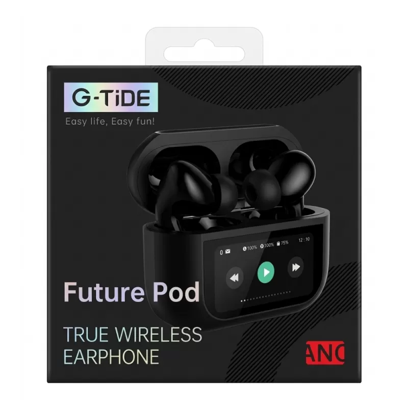 Auricular G-Tide Future Pod ANC Bluetooth - Black
