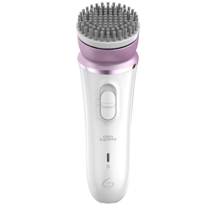 Depilador Eléctrico Gama Oasis Supreme - White/Pink