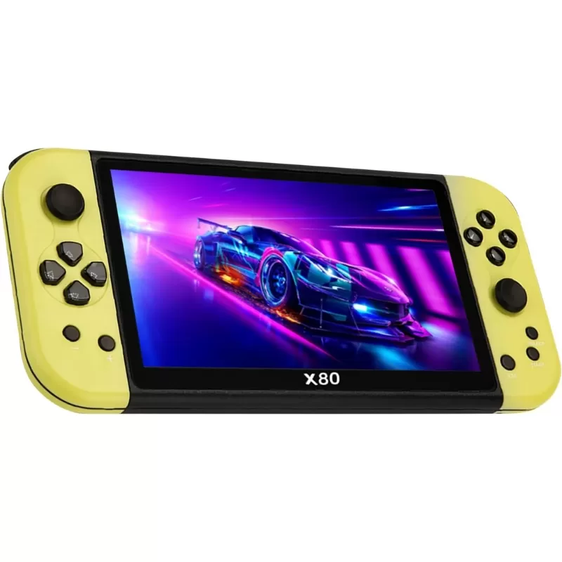 Consola Portátil Game X80 7" 16GB - Yellow
