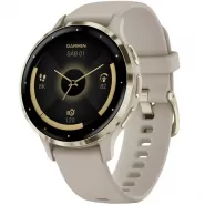 Reloj GPS Garmin Venu 3S - Beige Gold (010-02785-0...