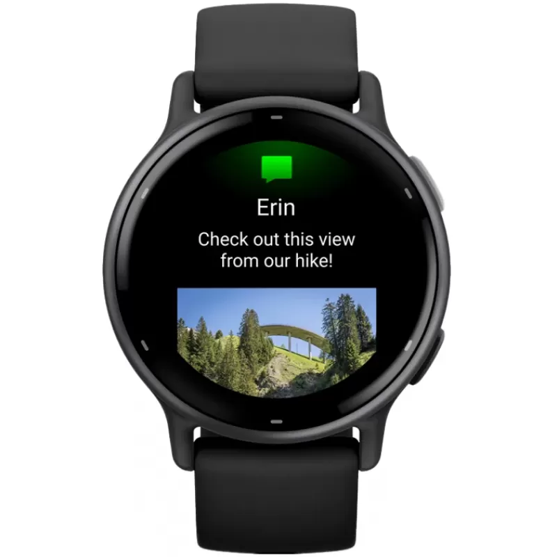 Reloj GPS Garmin Vívoactive 5 - Slate Aluminium/Black (010-02862-10)
